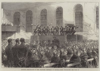 Amateur Performance of the Delaware Minstrels at Bethnal-Green Workhouse by Sir John Charles Robinson